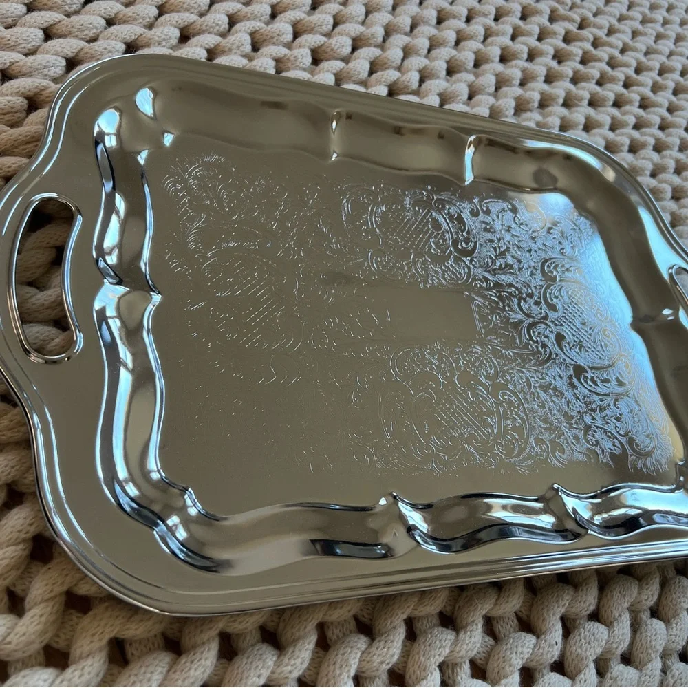 Irvinware oblong serving tray, new in box